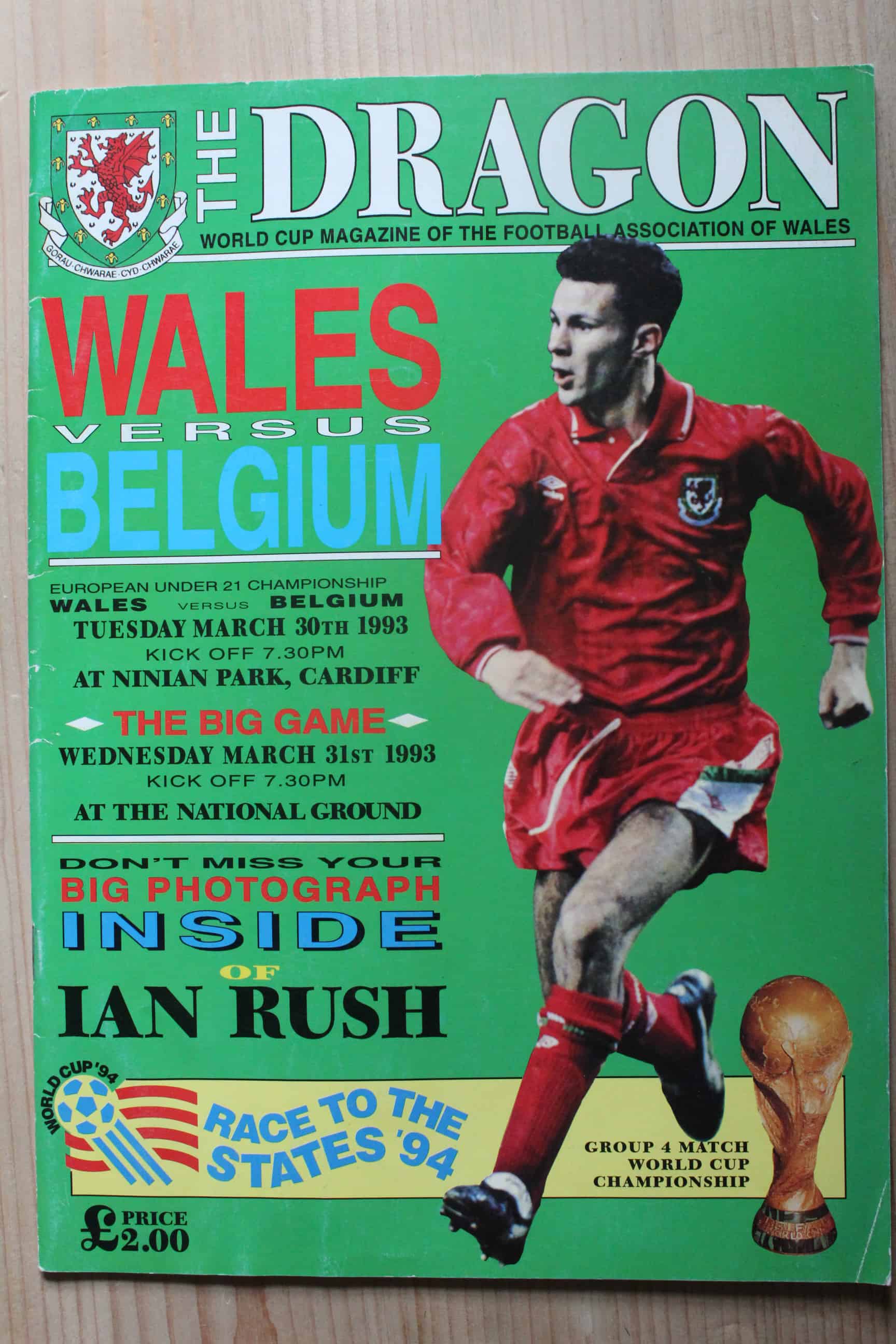 Wales v Belgium